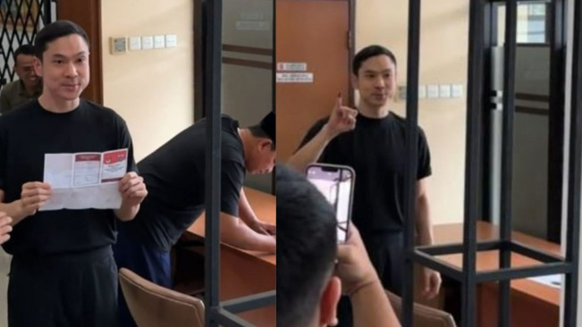 Penampakan Terdakwa Harvey Moeis Saat Nyoblos Pilkada 2024 di Ruang Tahanan